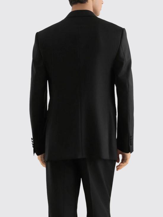 26SS 돌체앤가바나 더블 브레스티드 시칠리아 버진 울 자켓 G2VN8TGK048 N0000 Black - DOLCE & GABBANA