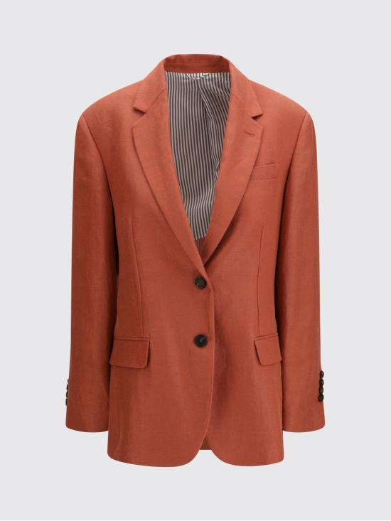 26SS 브루넬로 쿠치넬리 자켓 MH5277519 C8604 Orange - BRUNELLO CUCINELLI