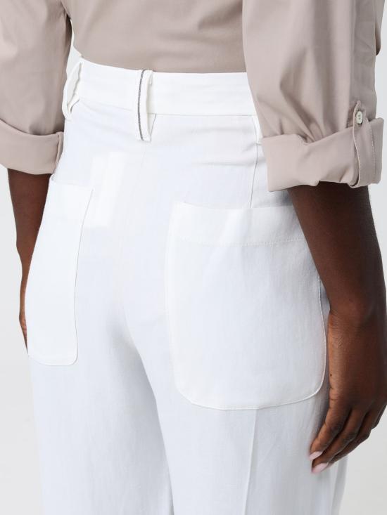 26SS 브루넬로 쿠치넬리 스트레이트 팬츠 MH126P9155 C600 Beige - BRUNELLO CUCINELLI