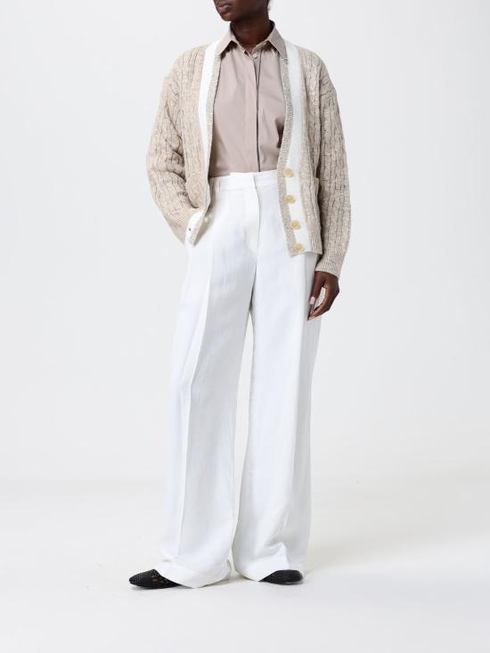 26SS 브루넬로 쿠치넬리 스트레이트 팬츠 MH126P9155 C600 Beige - BRUNELLO CUCINELLI