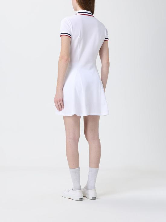 26SS 브루넬로 쿠치넬리 미디 원피스 ML944A5469 C159 White - BRUNELLO CUCINELLI