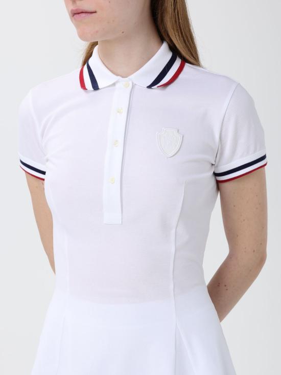 26SS 브루넬로 쿠치넬리 미디 원피스 ML944A5469 C159 White - BRUNELLO CUCINELLI