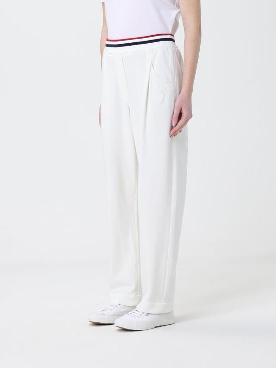 26SS 브루넬로 쿠치넬리 스트레이트 팬츠 MG927P9194 C7220 White - BRUNELLO CUCINELLI