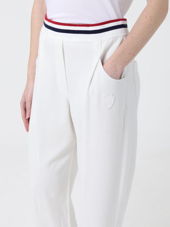 26SS 브루넬로 쿠치넬리 스트레이트 팬츠 MG927P9194 C7220 White - BRUNELLO CUCINELLI