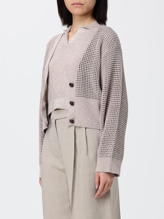 26SS 브루넬로 쿠치넬리 스웨터 MDV762106 C069 Sand - BRUNELLO CUCINELLI