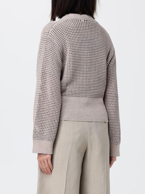 26SS 브루넬로 쿠치넬리 스웨터 MDV762106 C069 Sand - BRUNELLO CUCINELLI