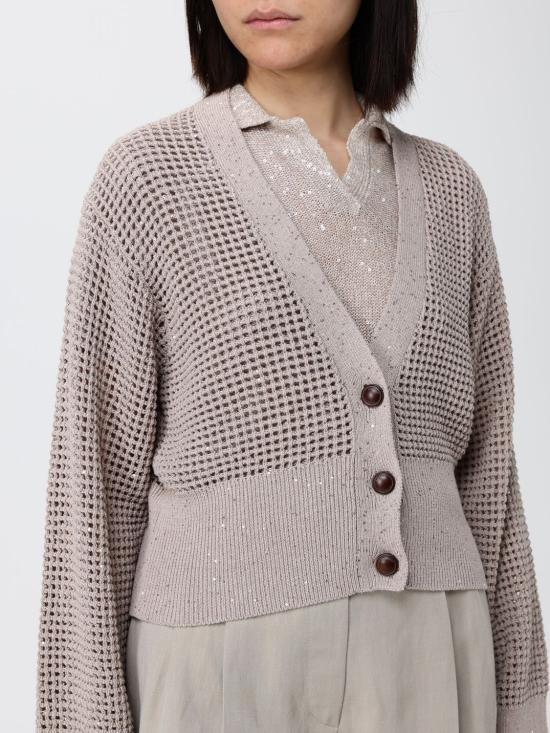 26SS 브루넬로 쿠치넬리 스웨터 MDV762106 C069 Sand - BRUNELLO CUCINELLI