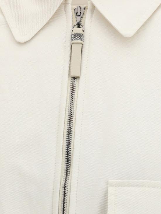 26SS 브루넬로 쿠치넬리 자켓 ML1187662 C9002 Yellow Cream - BRUNELLO CUCINELLI