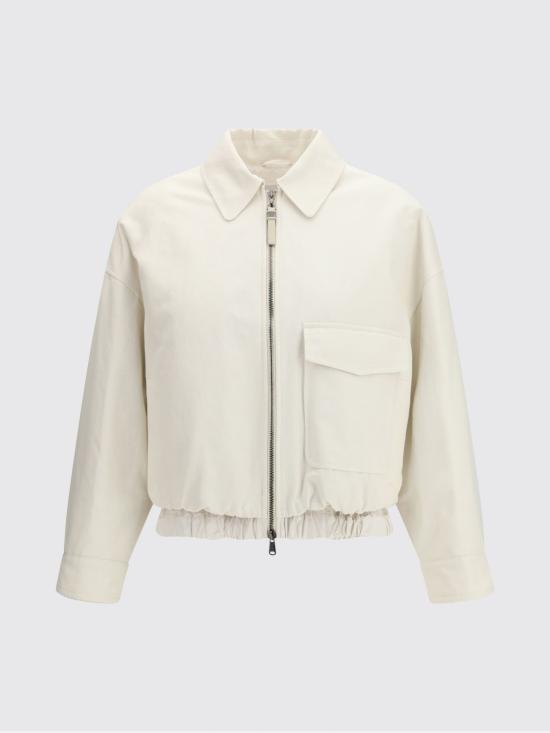 26SS 브루넬로 쿠치넬리 자켓 ML1187662 C9002 Yellow Cream - BRUNELLO CUCINELLI