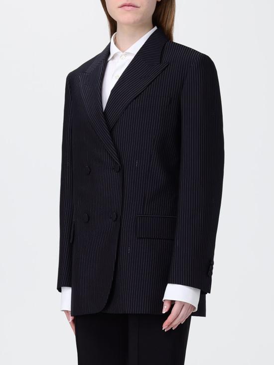 26SS 펜디 핀스트라이프 울 블레이저 FJ7685AW7I F0QG3 Blue - FENDI