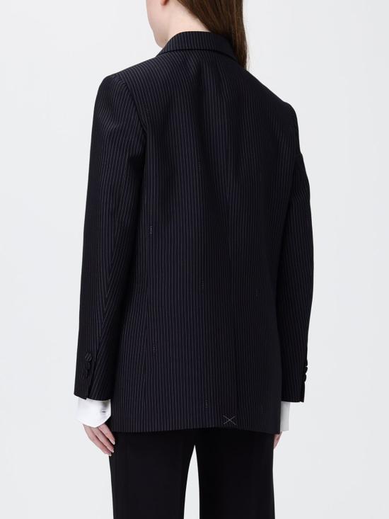 26SS 펜디 핀스트라이프 울 블레이저 FJ7685AW7I F0QG3 Blue - FENDI