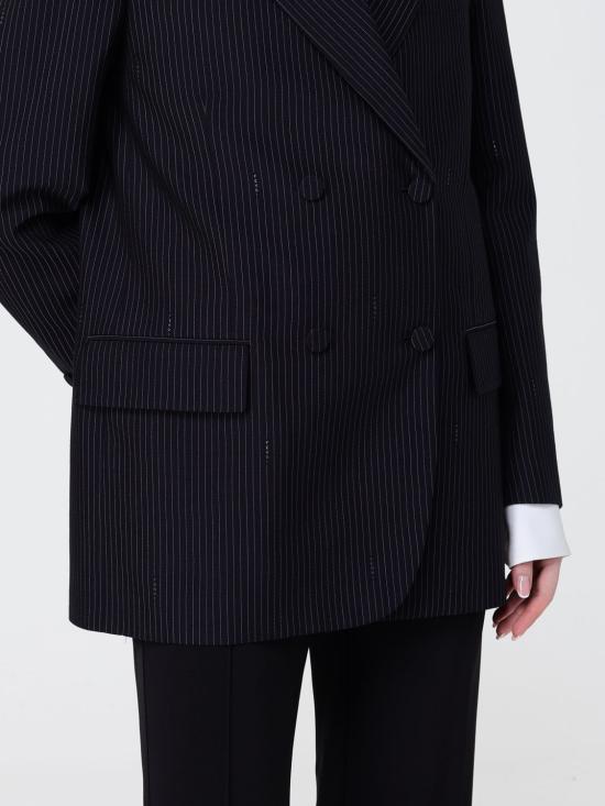 26SS 펜디 핀스트라이프 울 블레이저 FJ7685AW7I F0QG3 Blue - FENDI