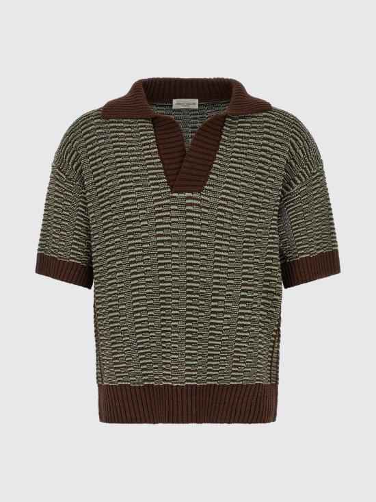 26SS 로베르토 콜리나 폴로 티셔츠 261MYA35024 08 Dark - ROBERTO COLLINA