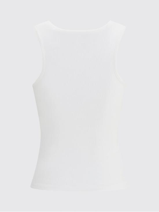 26SS 비비안웨스트우드 민소매 티셔츠 3G01003ZJ009C A401 White - VIVIENNE WESTWOOD