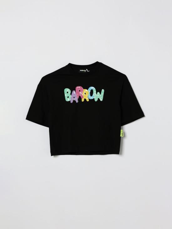 26SS [키즈] 바로우 티셔츠 S6BKJGTH132 110 Black