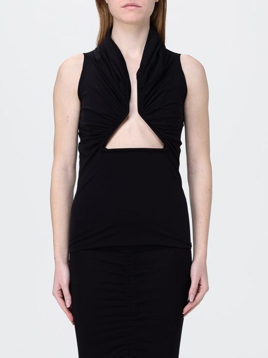 26SS 릭 오웬스 민소매 티셔츠 RP01F6223JNDB 09 Black