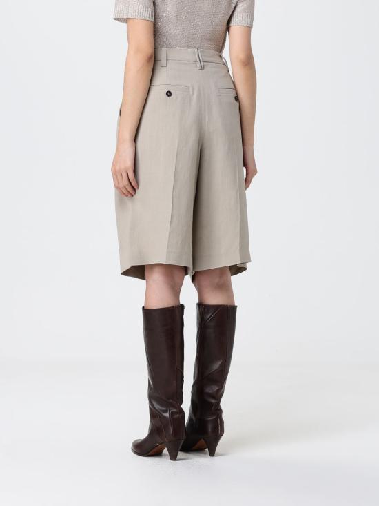 26SS 브루넬로 쿠치넬리 숏팬츠 MH126P9183 C3095 Beige - BRUNELLO CUCINELLI
