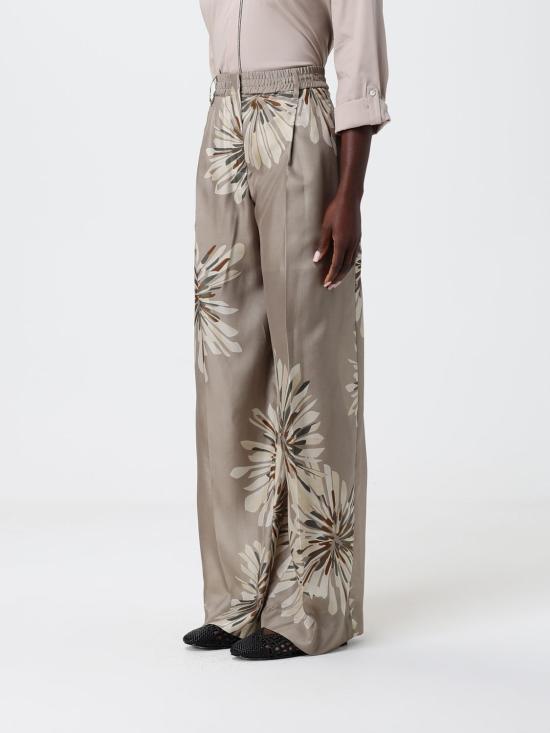 26SS 브루넬로 쿠치넬리 팔라초 팬츠 MQ967P9229 C009 Kaki - BRUNELLO CUCINELLI