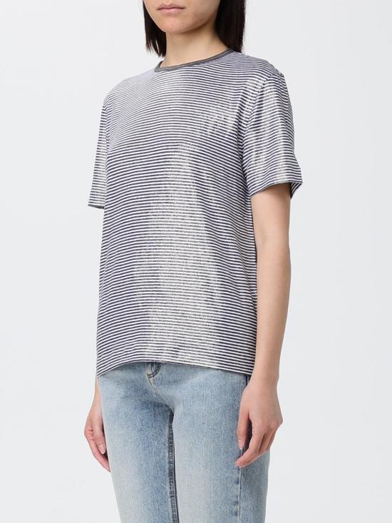 26SS 브루넬로 쿠치넬리 반팔 티셔츠 MQ977DU500 C2097 Blue - BRUNELLO CUCINELLI