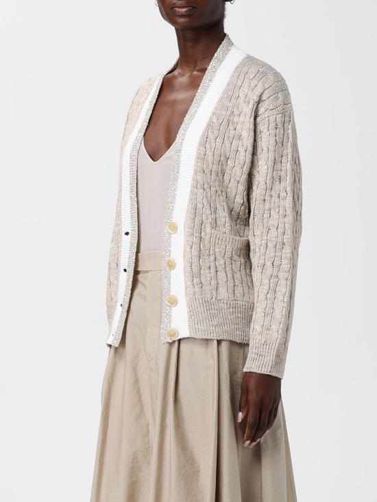 26SS 브루넬로 쿠치넬리 스웨터 MWA576306 CGG15 Beige - BRUNELLO CUCINELLI