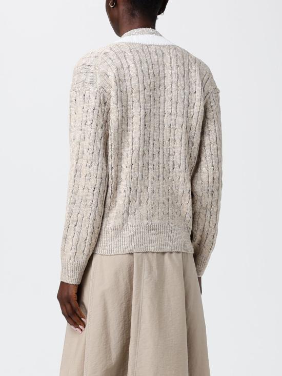 26SS 브루넬로 쿠치넬리 스웨터 MWA576306 CGG15 Beige - BRUNELLO CUCINELLI