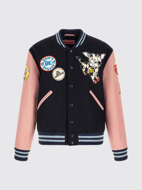 26SS 겐조 자켓 FG55BL1839ON 76 Multicolor - KENZO