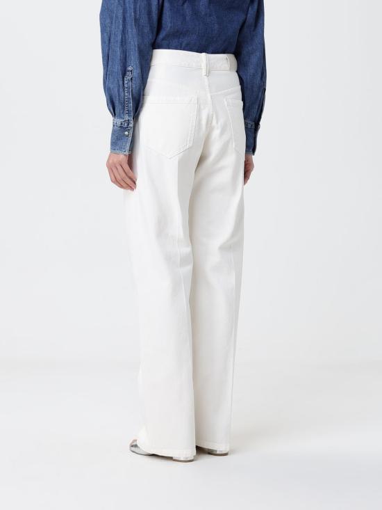 26SS 브루넬로 쿠치넬리 컨템포러리 루즈 데님 팬츠 M0H81P5568 C1101 White - BRUNELLO CUCINELLI