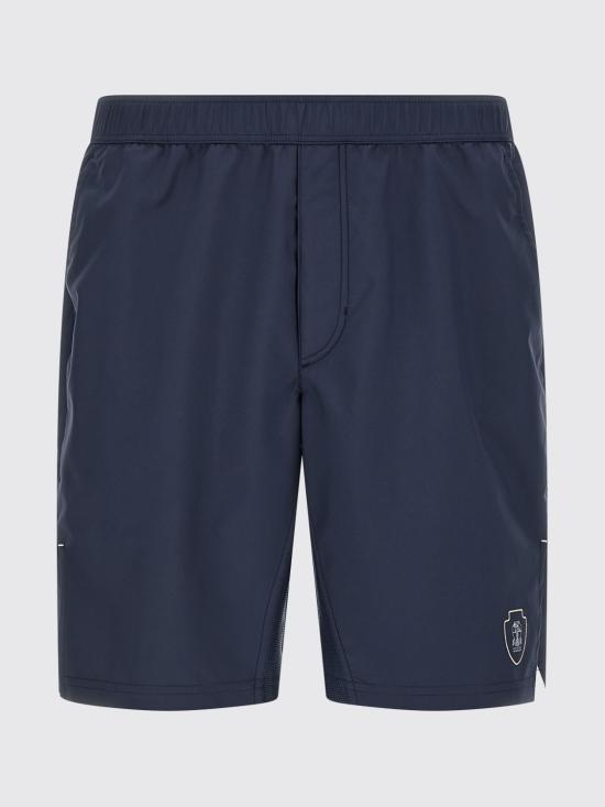 26SS 브루넬로 쿠치넬리 나일론 버뮤다 팬츠 MB4223590T CEW40 Blue - BRUNELLO CUCINELLI