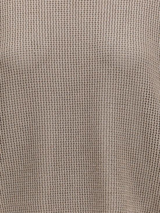 26SS 브루넬로 쿠치넬리 스파클링 텍스처 니트 MST263300 CCJ17 Walnut - BRUNELLO CUCINELLI