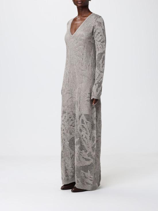 26SS 브루넬로 쿠치넬리 롱 원피스 MDT771A82 C9089 Beige - BRUNELLO CUCINELLI