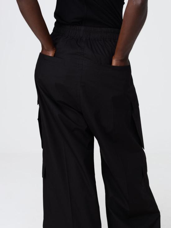 26SS 릭 오웬스 스트레이트 팬츠 RP01F6327P 09 Black - RICK OWENS