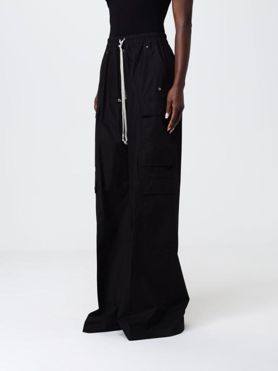 26SS 릭 오웬스 스트레이트 팬츠 RP01F6327P 09 Black - RICK OWENS