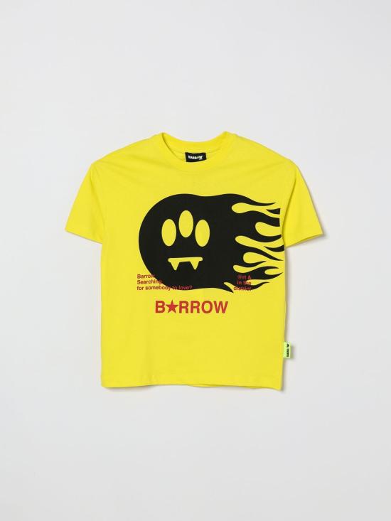 26SS [키즈] 바로우 티셔츠 S6BKJUTH066 BW317 Yellow