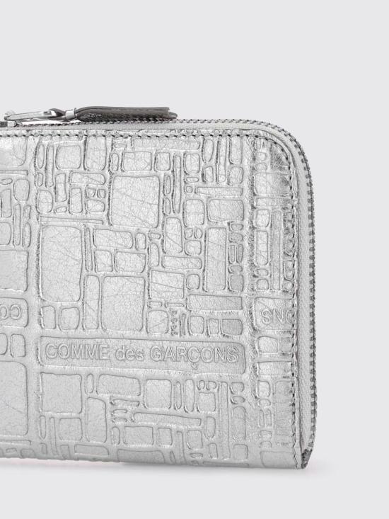 26SS 꼼데가르송 남성지갑 SA3100EG Silver - COMME DES GARCONS