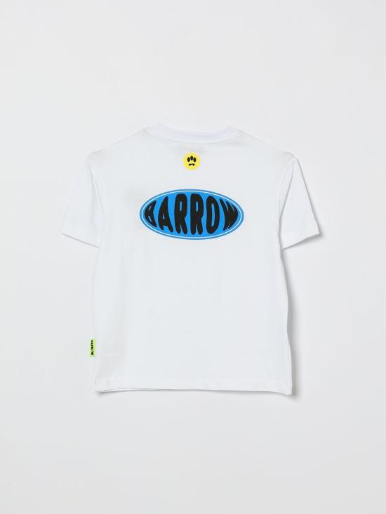 26SS [키즈] 바로우 티셔츠 S6BKJUTH072 002 White - BARROW