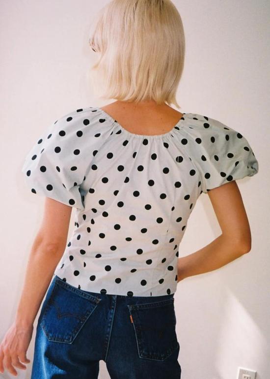  Lisa Says Gah 블라우스 리사는 가 마가렛 탑이라고 말합니다 - OTHER BRANDS