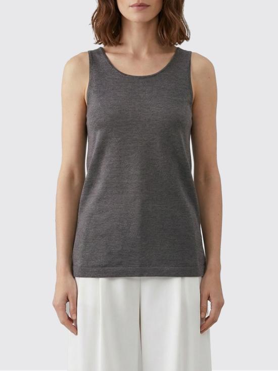 26SS 브루넬로 쿠치넬리 민소매 티셔츠 M41848600 C079 Grey