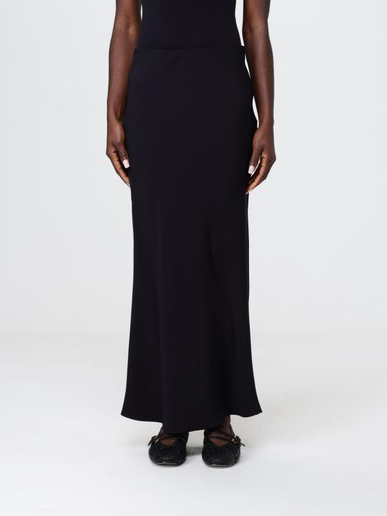 26SS 하니타 롱 스커트 HG10314558 NERO Black