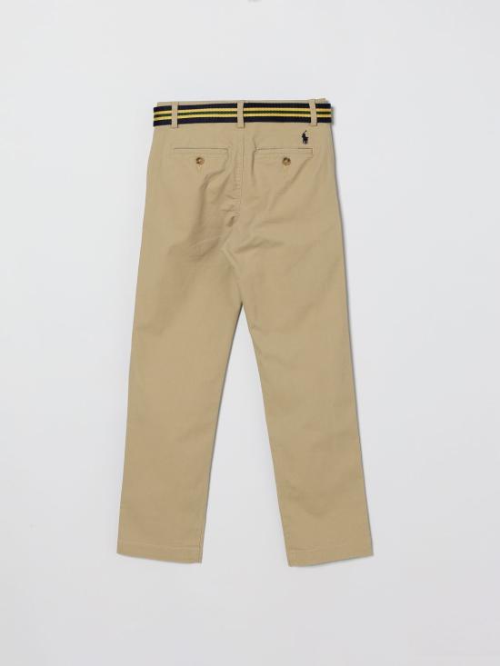 26SS [키즈] 폴로 랄프로렌 스트레이트 팬츠 323855394 002 Beige - POLO RALPH LAUREN
