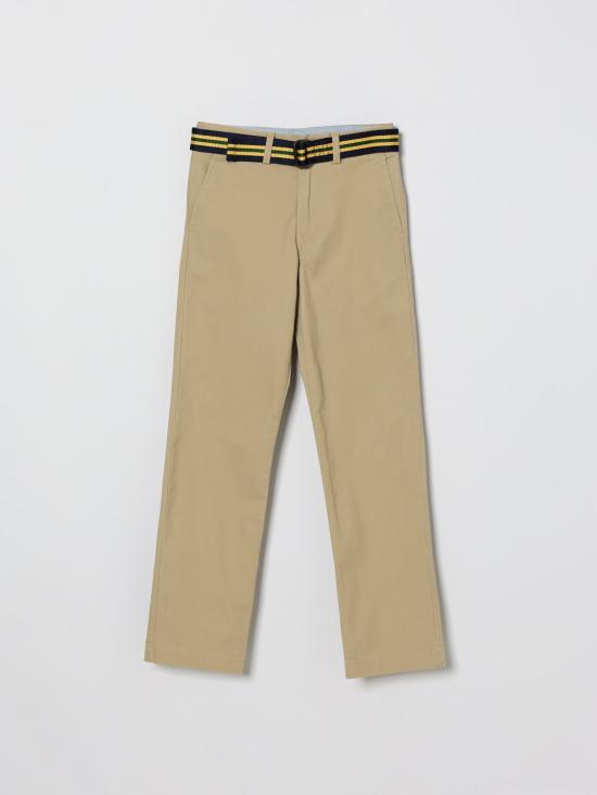 26SS [키즈] 폴로 랄프로렌 스트레이트 팬츠 323855394 002 Beige