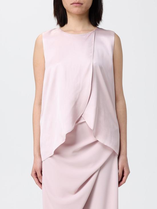 26SS 하니타 민소매 티셔츠 HM31954617 ROSA QUARZO Pink