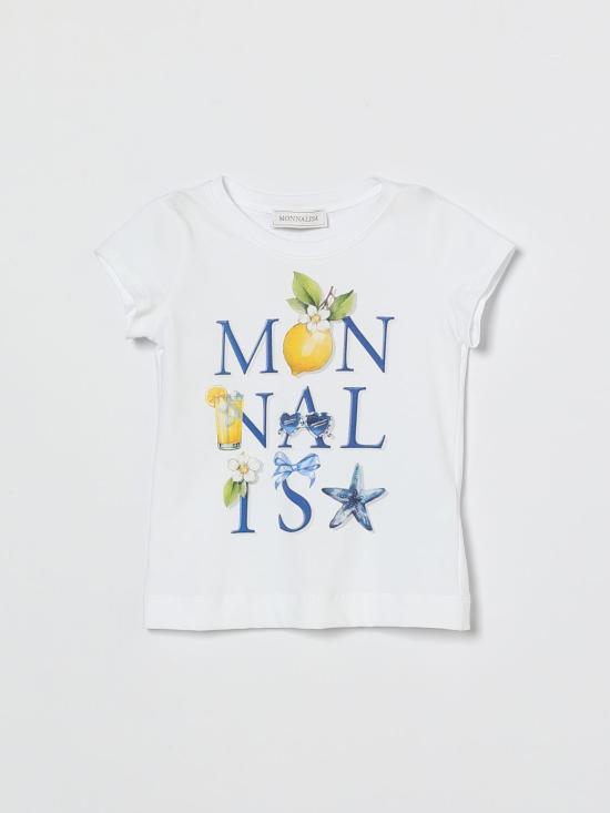 26SS [키즈] 모나리자 티셔츠 11G6217201 0099 White