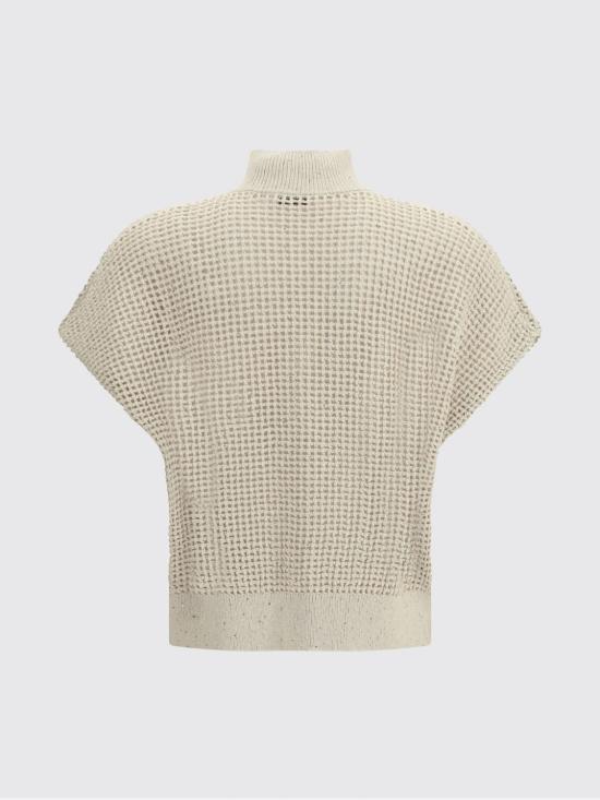 26SS 브루넬로 쿠치넬리 터틀넥 MDV762136 CJ430 Natural - BRUNELLO CUCINELLI