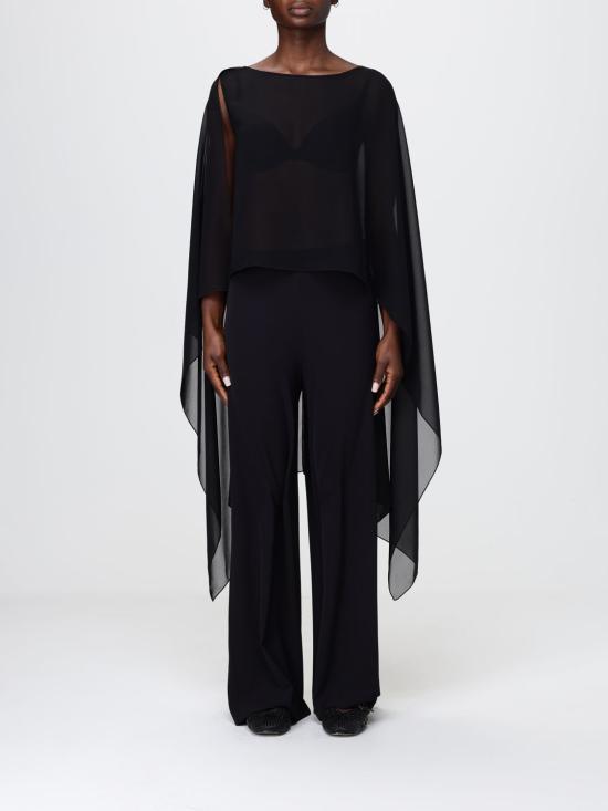 26SS H 꾸뛰르 블라우스 HM32314650 NERO Black