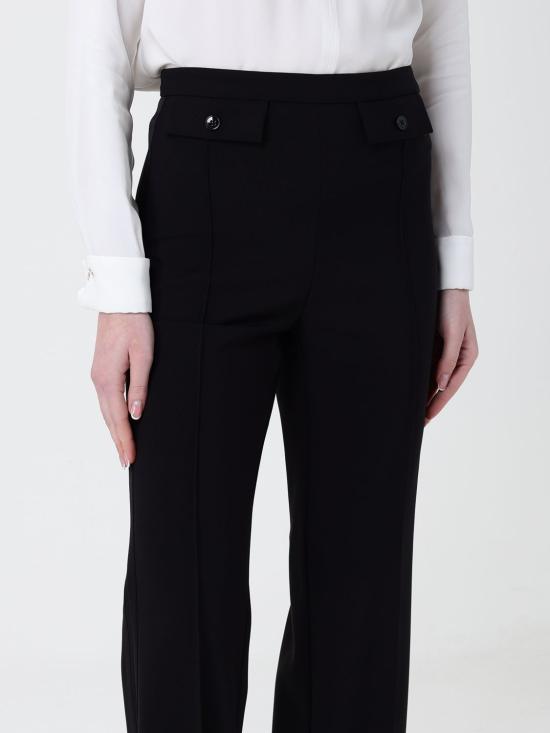 26SS 엘리자베타프랜치 스트레이트 팬츠 PA18362E2 110 Black - ELISABETTA FRANCHI