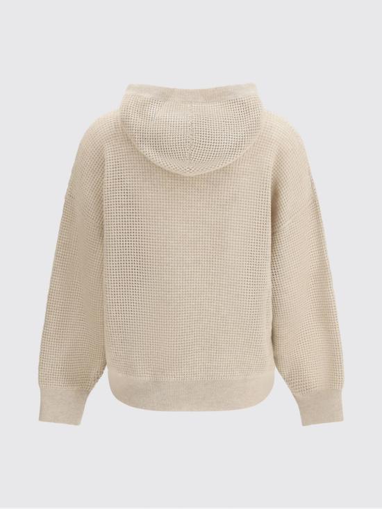 26SS 브루넬로 쿠치넬리 스웨터 M12205109 CFT47 Beige - BRUNELLO CUCINELLI