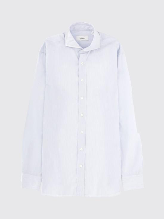 26SS 라르디니 긴팔 셔츠 CNCIROPAC1981 101CE Gnawed Blue - LARDINI