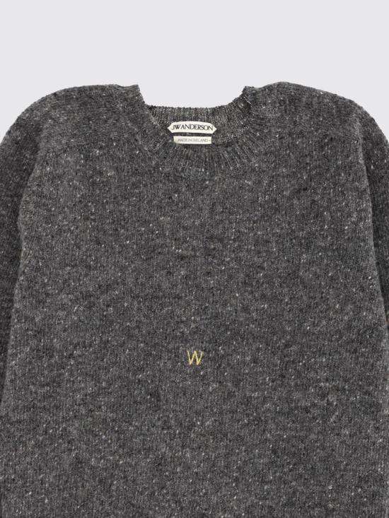 26SS JW앤더슨 스웨터 KW1525YN0458 972 Charcoal - JW ANDERSON