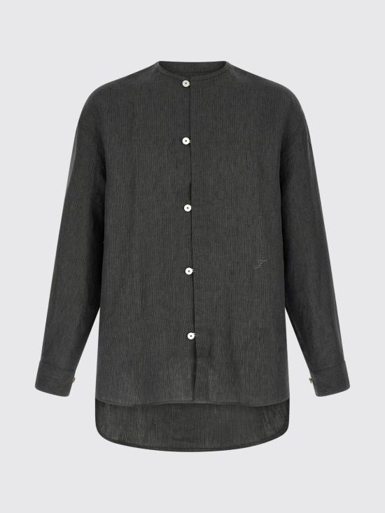 26SS 자크뮈스 긴팔 셔츠 26ESHM00615AW00810 970 Grey - JACQUEMUS