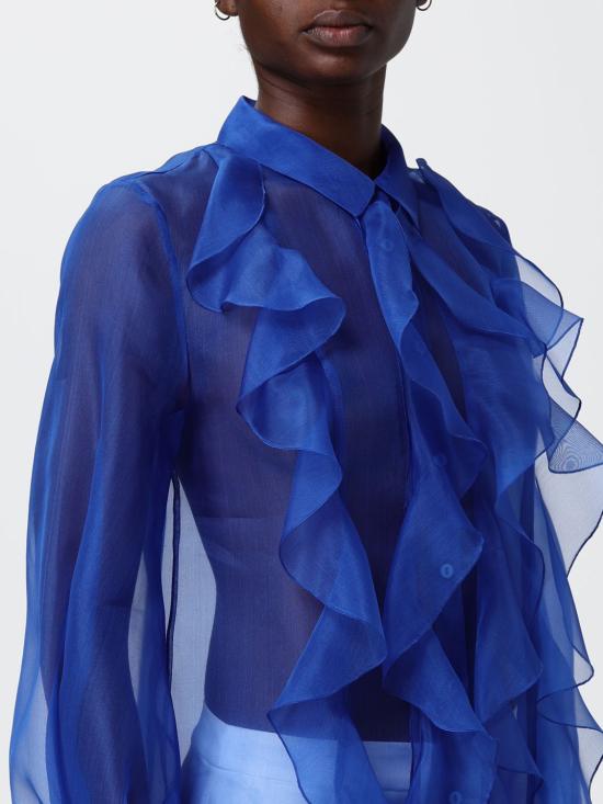 26SS H 꾸뛰르 블라우스 HC7114664 BLUETTE Royal Blue - H COUTURE